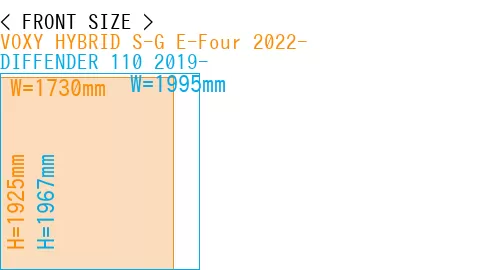 #VOXY HYBRID S-G E-Four 2022- + DIFFENDER 110 2019-